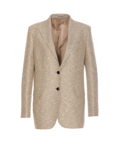 Tagliatore Coatsjackets In Beige