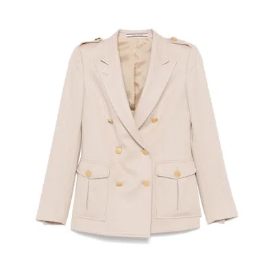 Tagliatore Jackets In Beige