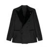 Tagliatore Black Jackets In Black