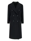 Tagliatore Casual Jacket With Button Detailing And Flap Pockets In Black