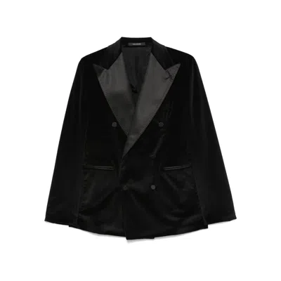 TAGLIATORE JACKETS BLACK