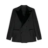 Tagliatore Black Jackets In Black