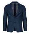 Tagliatore Jackets In Blue