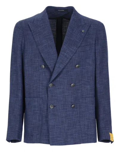 Tagliatore Jackets In Blue