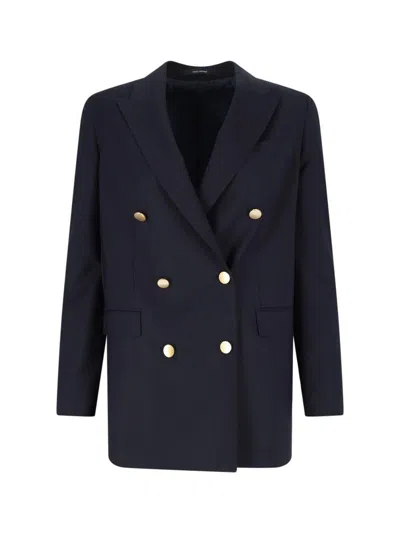 Tagliatore Jackets In Blue