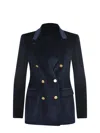 Tagliatore Coatsjackets In Blue