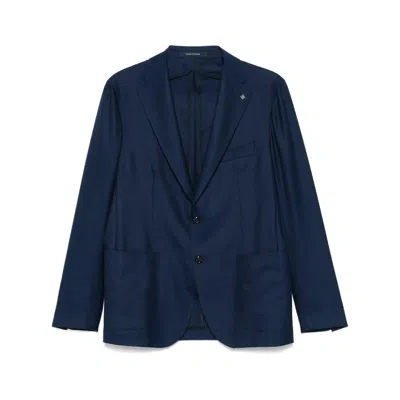 TAGLIATORE JACKETS BLUE