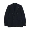 Tagliatore Jackets Blue In Black