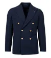 Tagliatore Jackets Blue In Blue