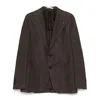Tagliatore Brown Jackets In Brown
