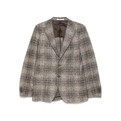 TAGLIATORE JACKETS BROWN