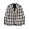 Tagliatore Brown  White Jackets In Brown/white
