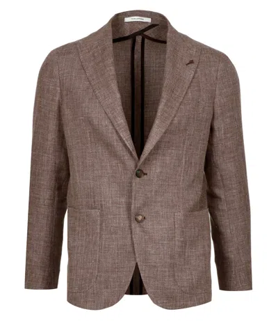 Tagliatore Jackets Camel In Purple