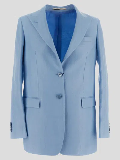 Tagliatore Jacket Woman In Blue