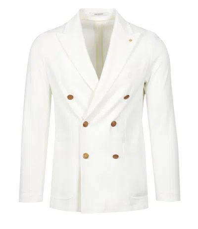 Tagliatore Jackets Cream In White