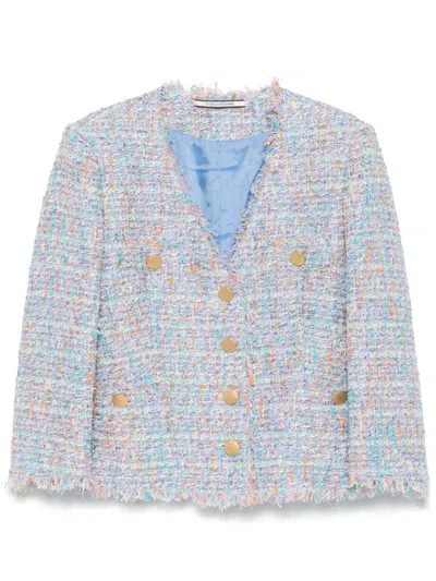 Tagliatore Jackets In Gray