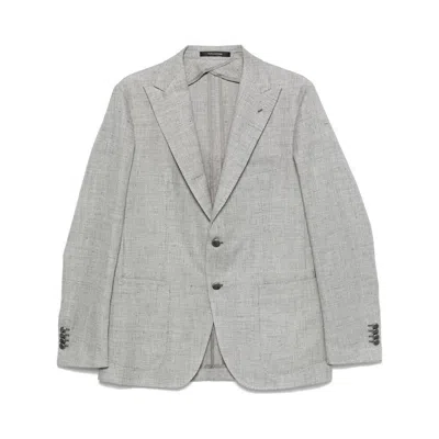 Tagliatore Jackets In Gray