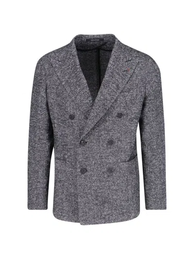 Tagliatore Jackets In Grey