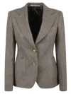 Tagliatore Two-button Blazer In Grey