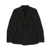 Tagliatore Striped Blazer In Multicolor