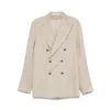 Tagliatore Jackets In Neutral
