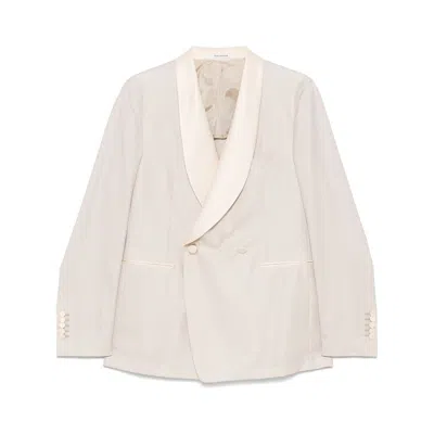 Tagliatore Jackets Neutral In White