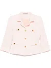 Tagliatore Tweed Jacket In Pink