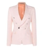 Tagliatore Tailored Jacket Button Detailing In Pink