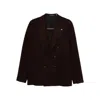 Tagliatore Double-breasted Blazer In Red
