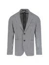 Tagliatore Houndstooth Blazer Long Sleeves In White