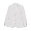 Tagliatore White  Purple Jackets In White/purple