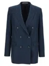 Tagliatore Tailored Jacket With Structured Shoulders And Vent