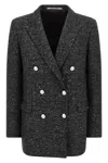 Tagliatore J-asmine10b Blazer In Grey Wool In Gray