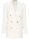 Tagliatore Doublebreasted Jacket In Neutrals