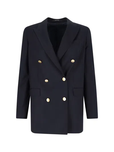 TAGLIATORE "JASMINE" DOUBLE-BREASTED BLAZER