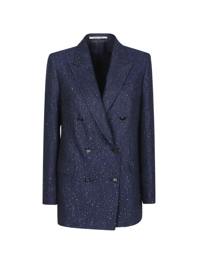 Tagliatore Jasmine Double-breasted Jacket In Black