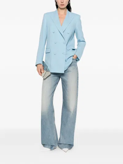 Tagliatore Jasmine Double-breasted Blazer In Blue