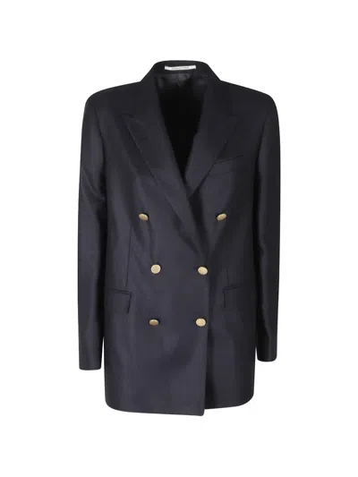 Tagliatore Jasmine Double-breasted Blazer In Blue