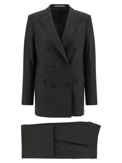 Tagliatore 'jasmine' Dress In Gray