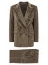 Tagliatore Long-sleeved Suit In Green