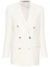 Tagliatore Doublebreasted Jacket In White