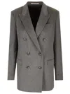 Tagliatore Jasmine Jackets Grey In Gray
