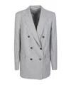 Tagliatore Double-breasted Blazer In Blue