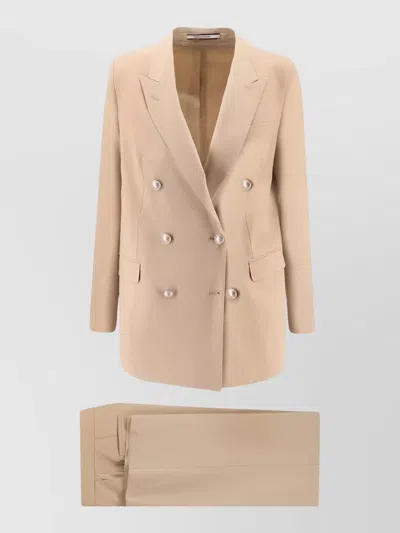 Tagliatore Jasmine Stretch Virgin Wool Tailored Suit