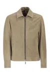 Tagliatore Zip-fastening Jacket In Green