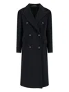 Tagliatore Casual Jacket With Button Detailing And Flap Pockets In Black