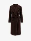 Tagliatore Jole Double-breasted Alpaca And Wool Coat In Gray
