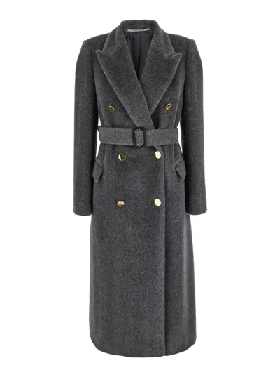 TAGLIATORE JOLE DOUBLE BREASTED COAT