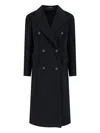 Tagliatore Structured Double-breasted Jacket With Flap Pockets In Multi