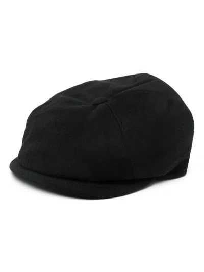 Tagliatore Buddy Wool Beret In 黑色